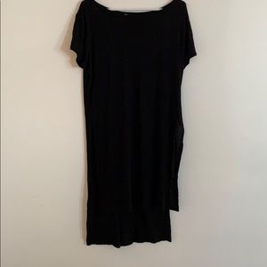 Long Black Tee